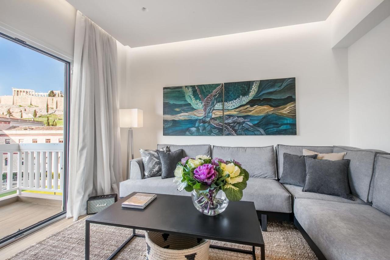 Modern Flat In The Grounds Of Acropolis Monuments -Armonia- Leilighet Athen Eksteriør bilde