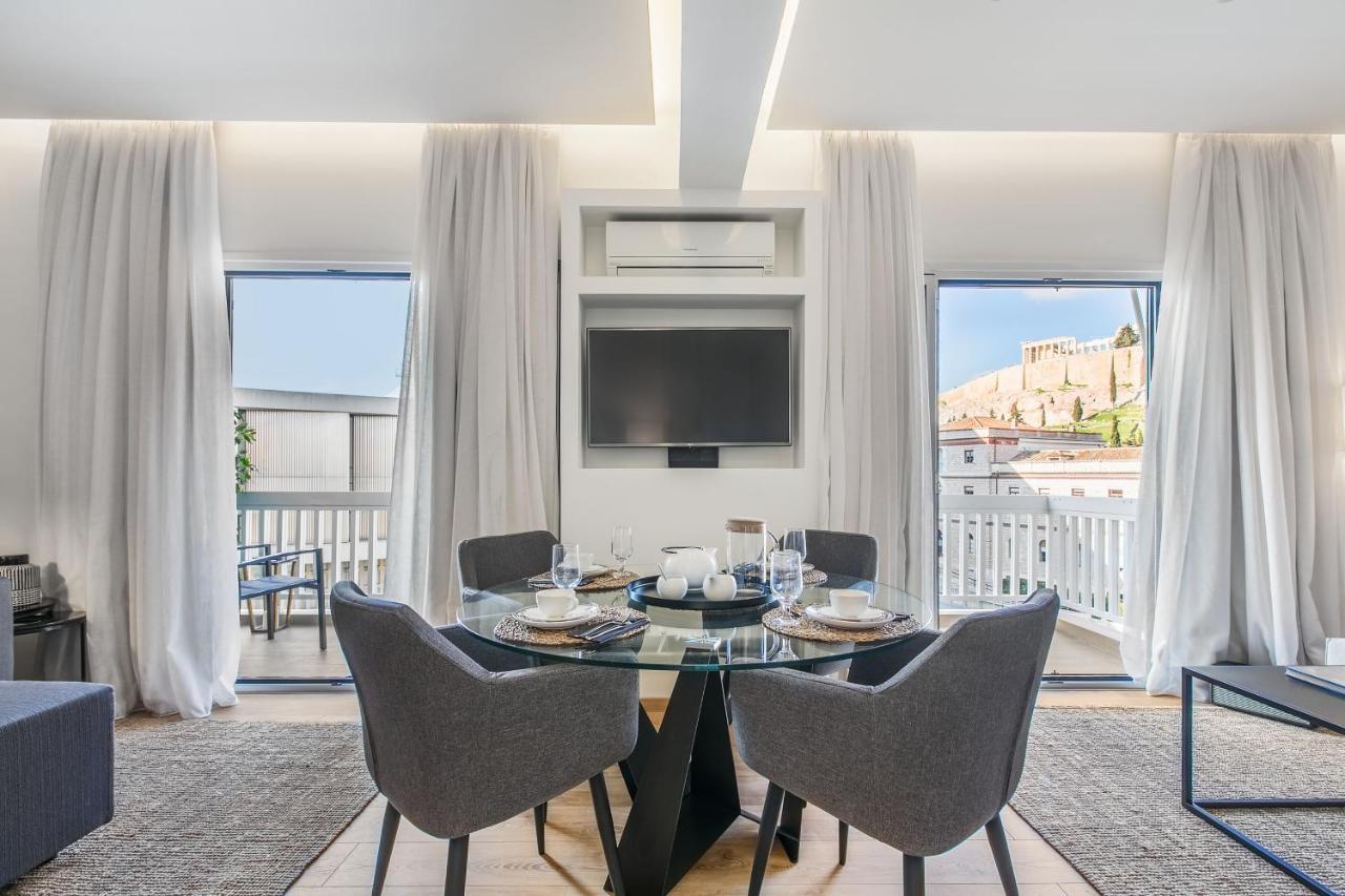 Modern Flat In The Grounds Of Acropolis Monuments -Armonia- Leilighet Athen Eksteriør bilde