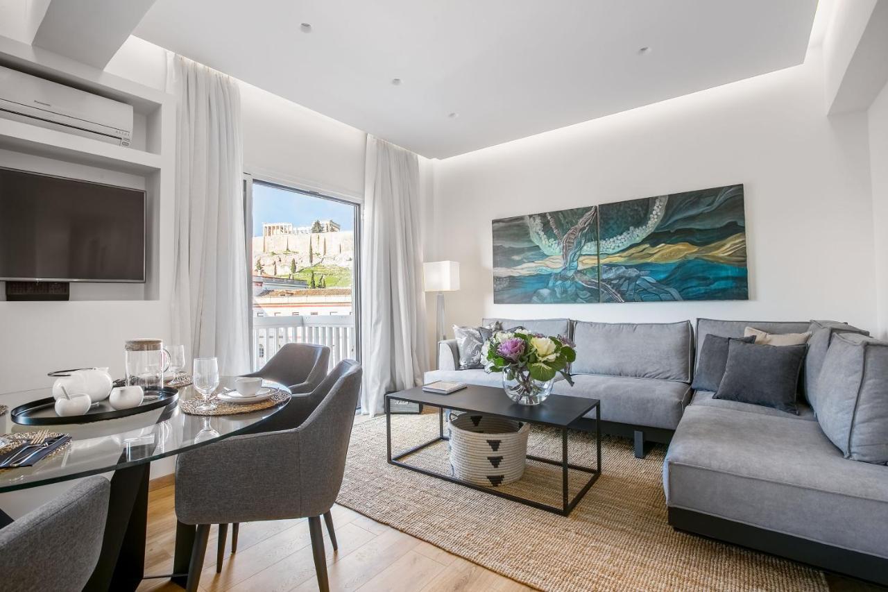 Modern Flat In The Grounds Of Acropolis Monuments -Armonia- Leilighet Athen Eksteriør bilde