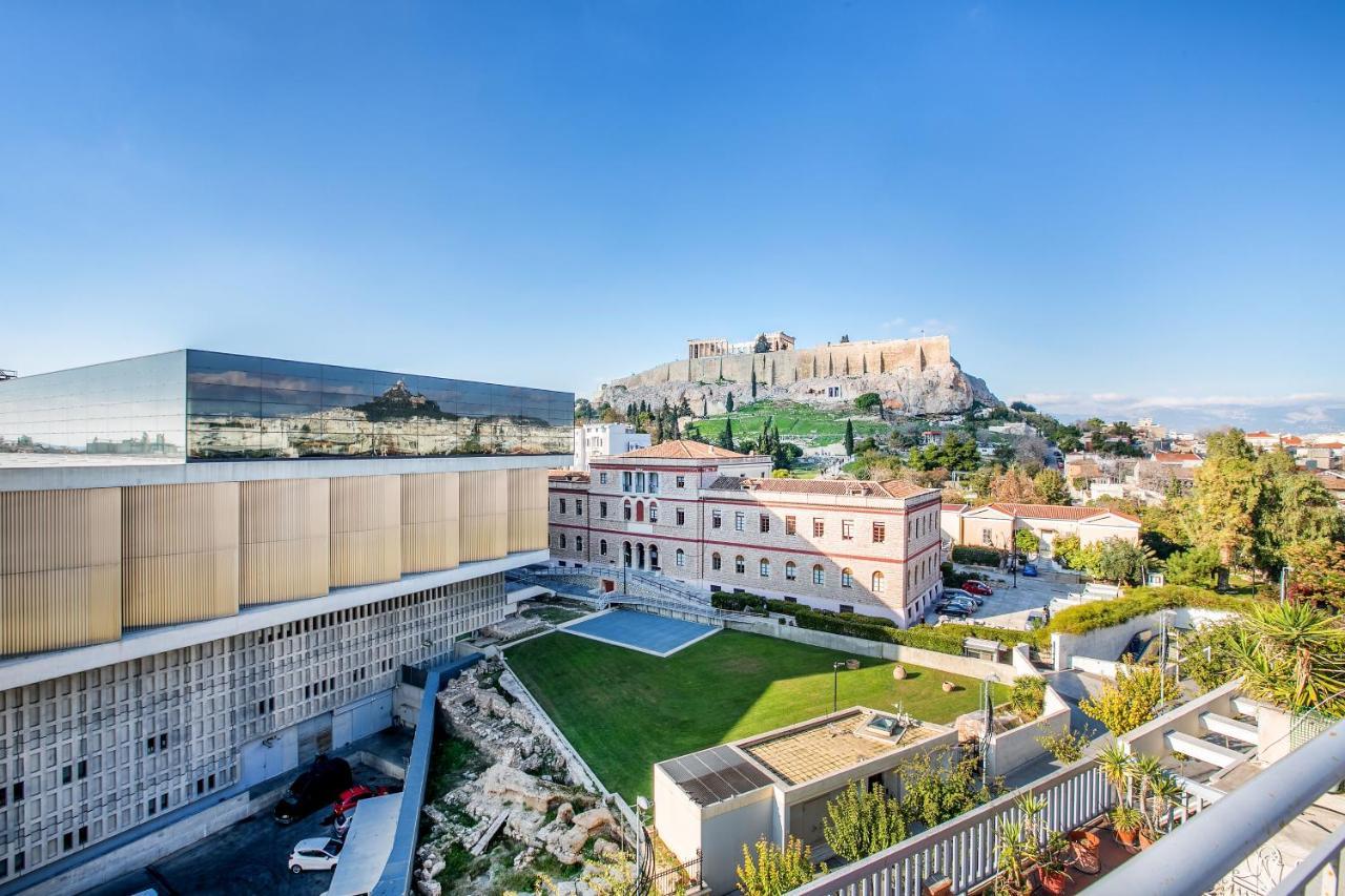 Modern Flat In The Grounds Of Acropolis Monuments -Armonia- Leilighet Athen Eksteriør bilde