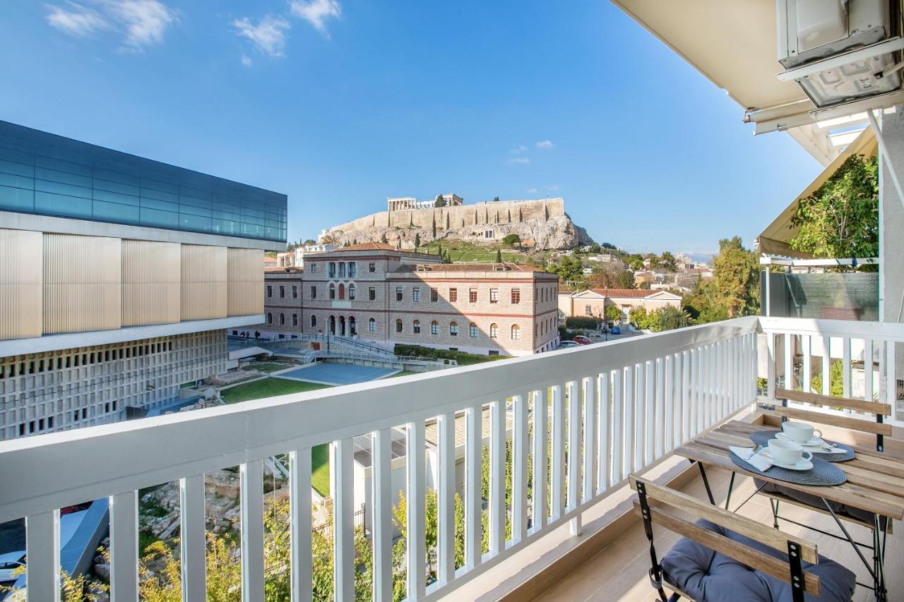 Modern Flat In The Grounds Of Acropolis Monuments -Armonia- Leilighet Athen Eksteriør bilde