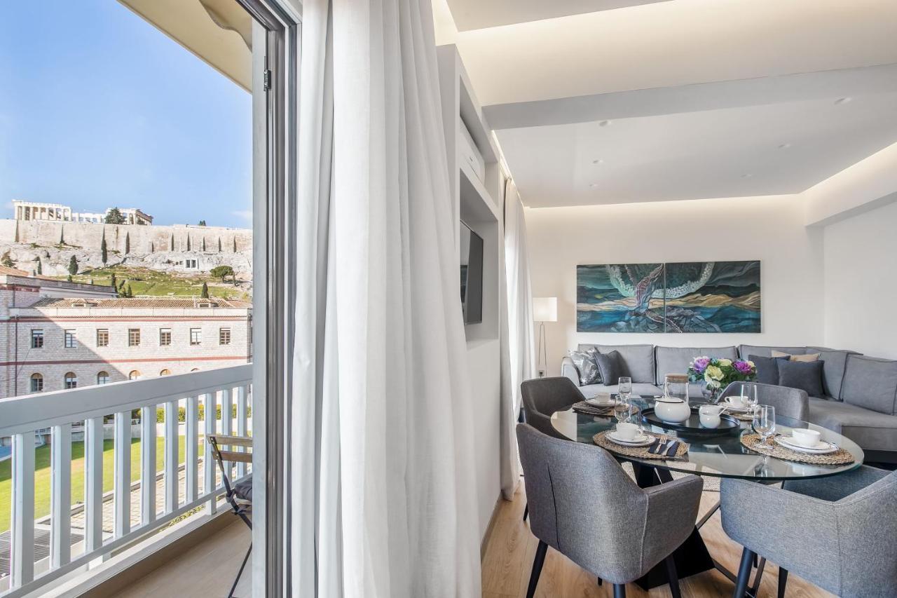 Modern Flat In The Grounds Of Acropolis Monuments -Armonia- Leilighet Athen Eksteriør bilde