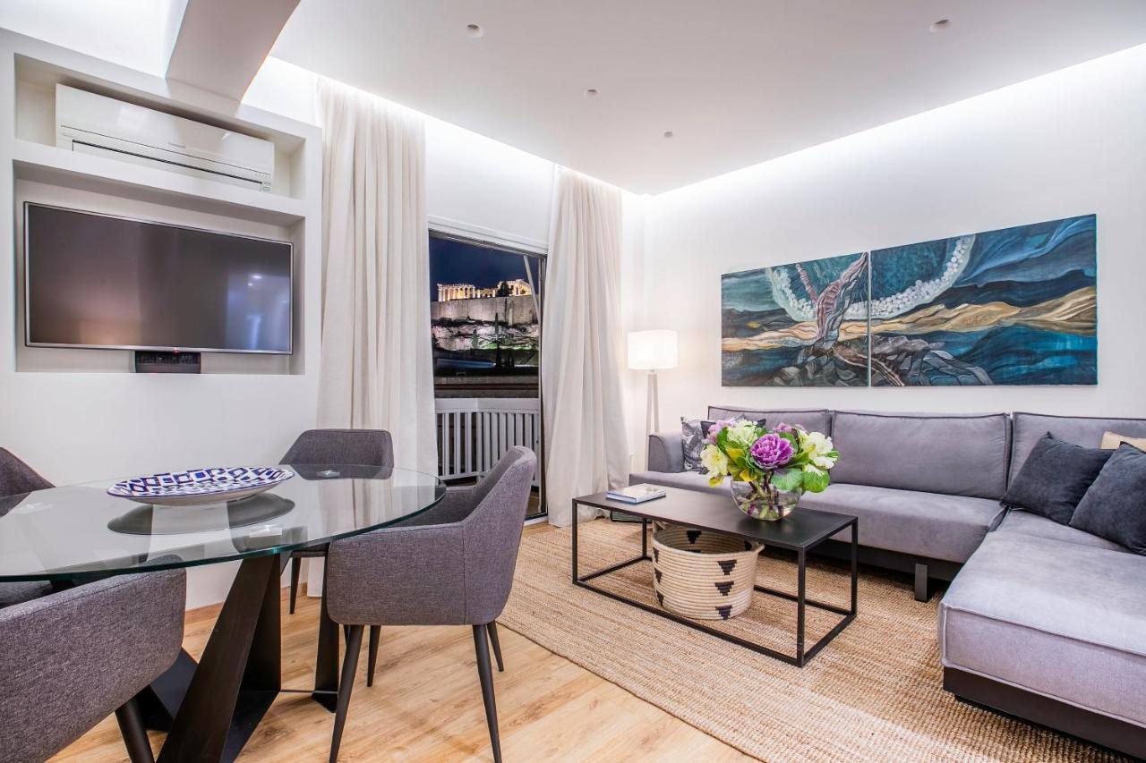 Modern Flat In The Grounds Of Acropolis Monuments -Armonia- Leilighet Athen Eksteriør bilde