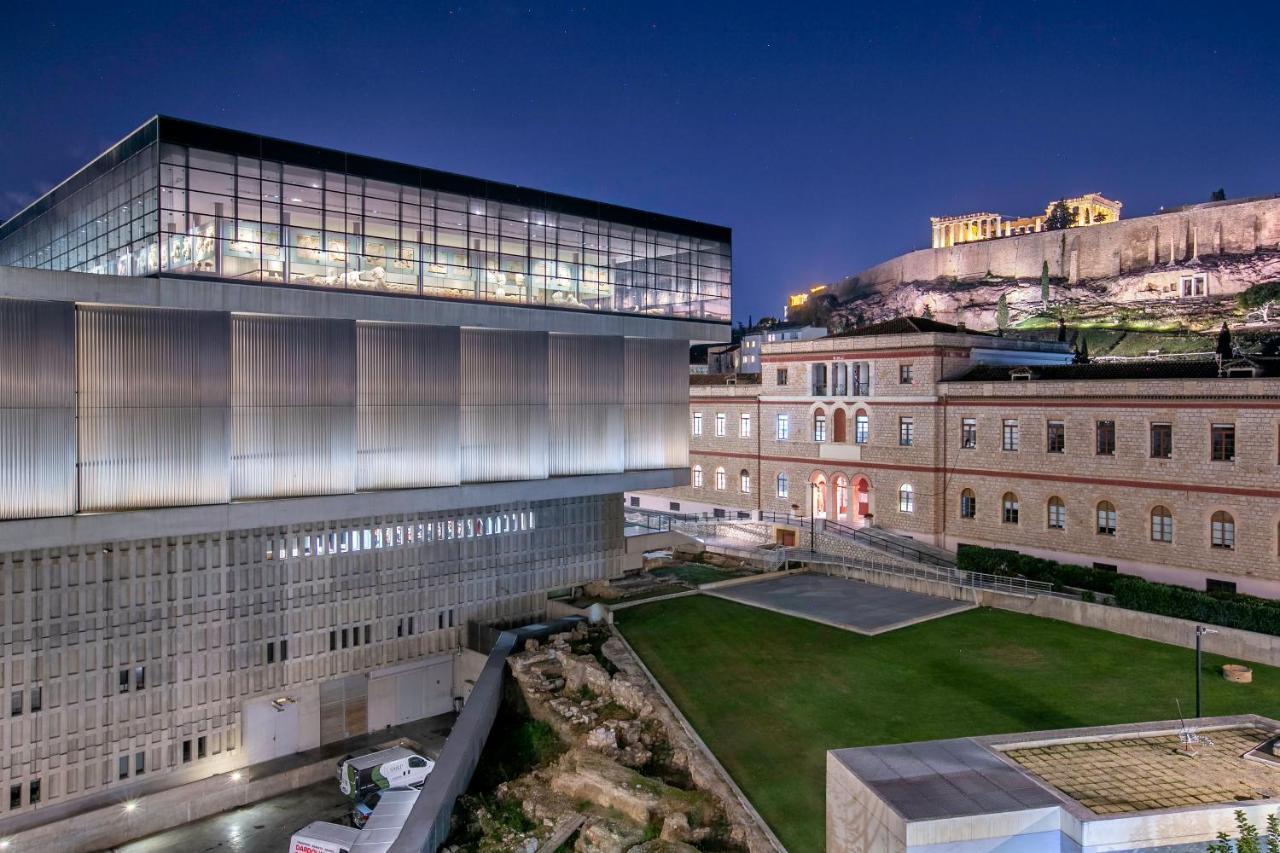 Modern Flat In The Grounds Of Acropolis Monuments -Armonia- Leilighet Athen Eksteriør bilde
