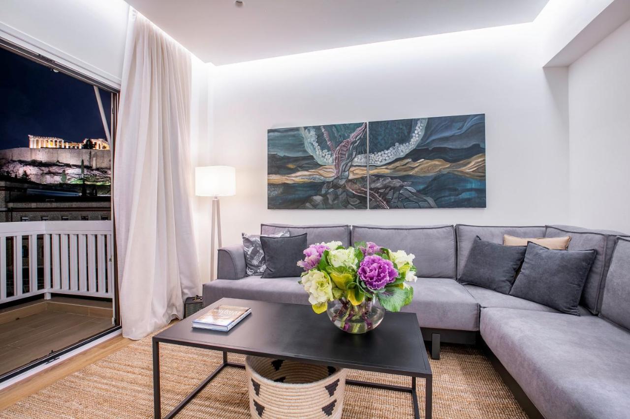 Modern Flat In The Grounds Of Acropolis Monuments -Armonia- Leilighet Athen Eksteriør bilde